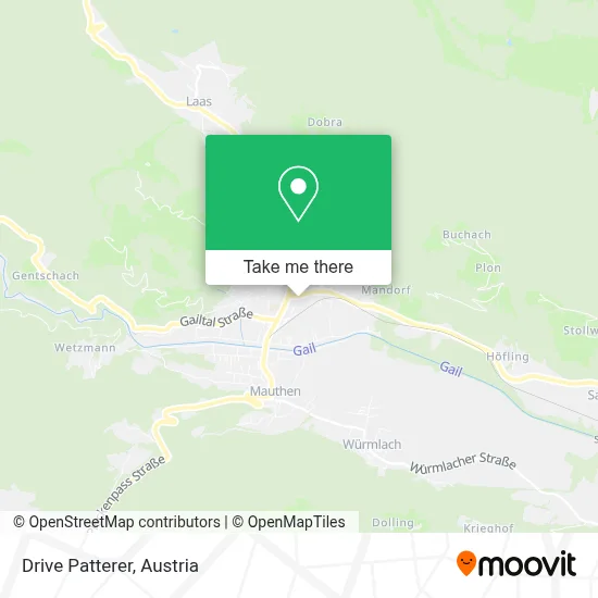 Drive Patterer map
