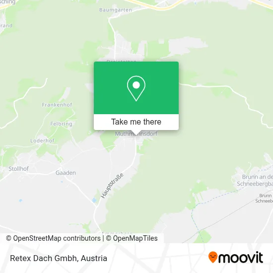 Retex Dach Gmbh map