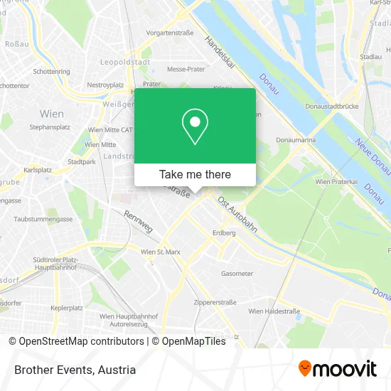 Brother Events map