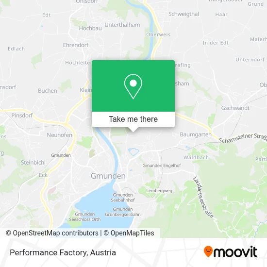 Performance Factory map