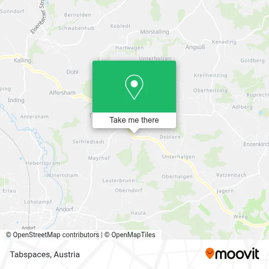 Tabspaces map