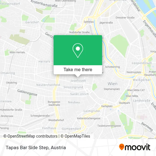 Tapas Bar Side Step map