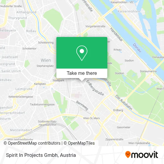 Spirit In Projects Gmbh map