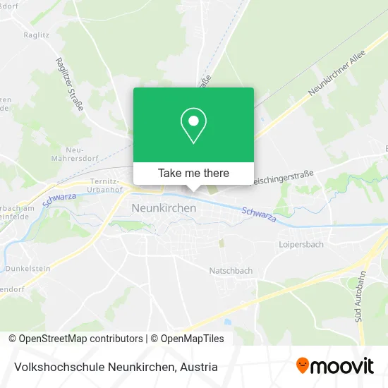 Volkshochschule Neunkirchen map
