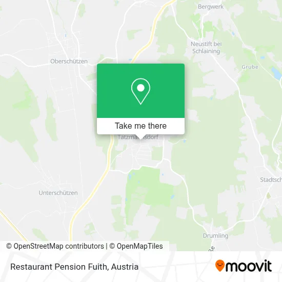 Restaurant Pension Fuith map