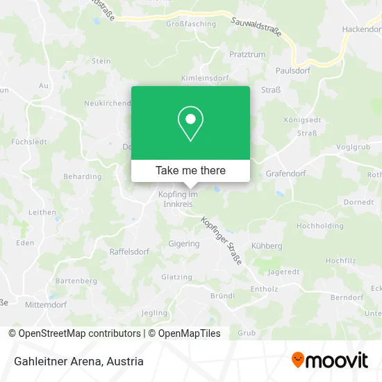 Gahleitner Arena map