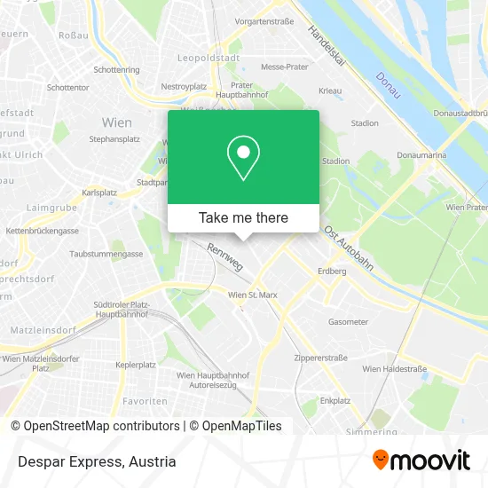 Despar Express map