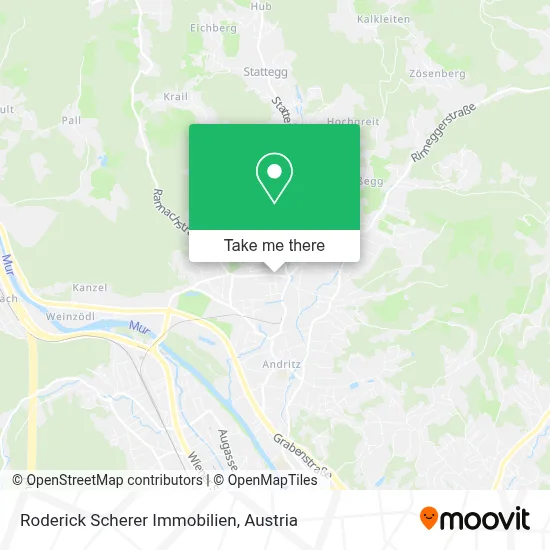 Roderick Scherer Immobilien map