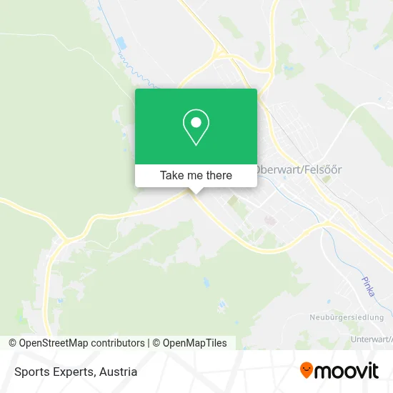Sports Experts map
