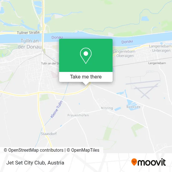 Jet Set City Club map