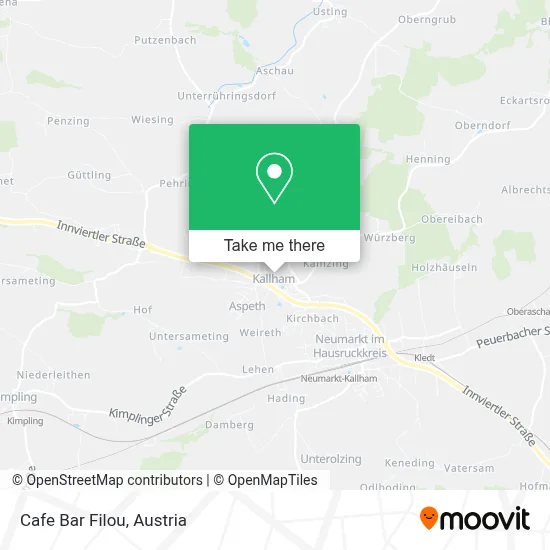 Cafe Bar Filou map