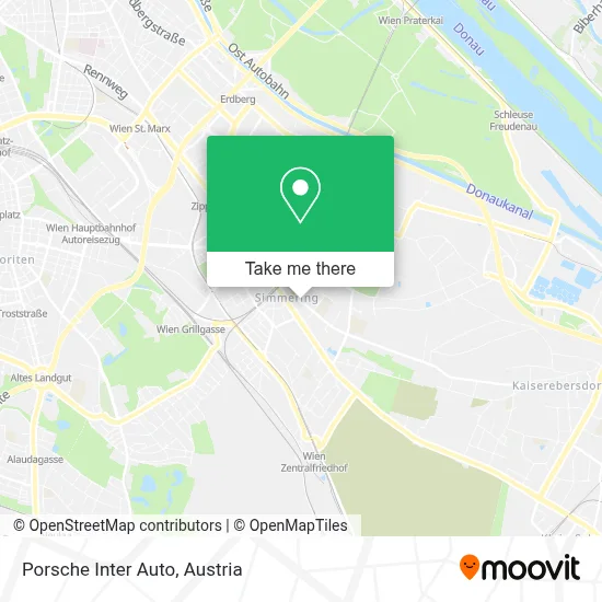 Porsche Inter Auto map