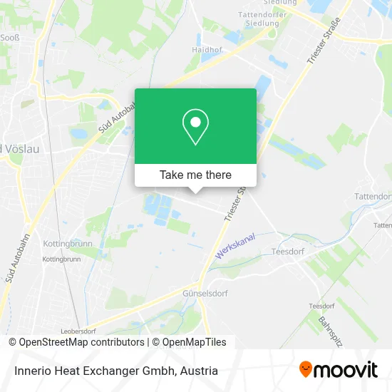 Innerio Heat Exchanger Gmbh map