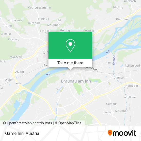 Game Inn map
