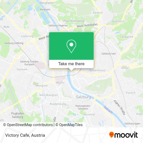 Cafe Victory map