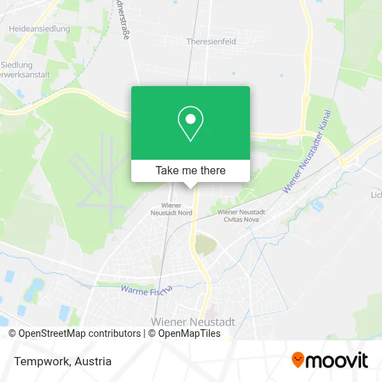 Tempwork map