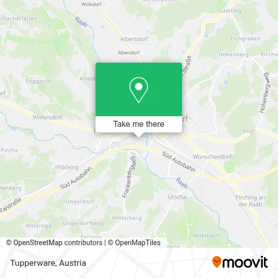 Tupperware map