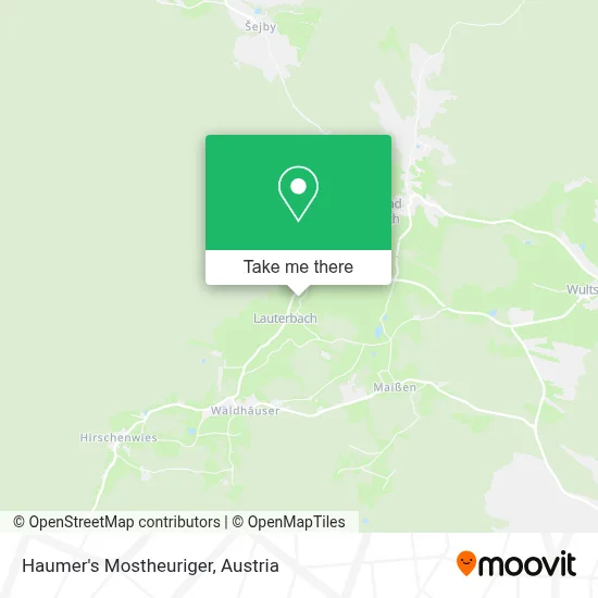 Haumer's Mostheuriger map