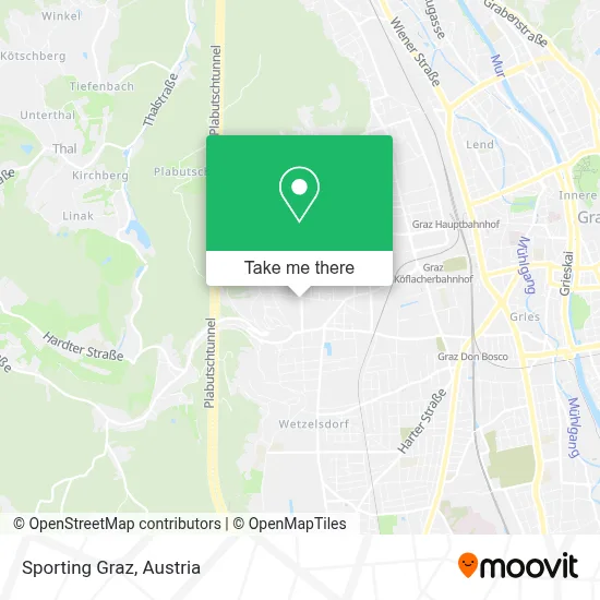 Sporting Graz map
