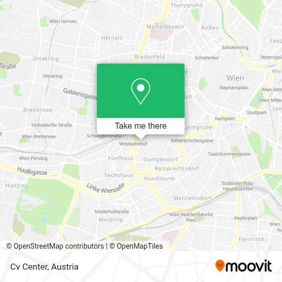 Cv Center map