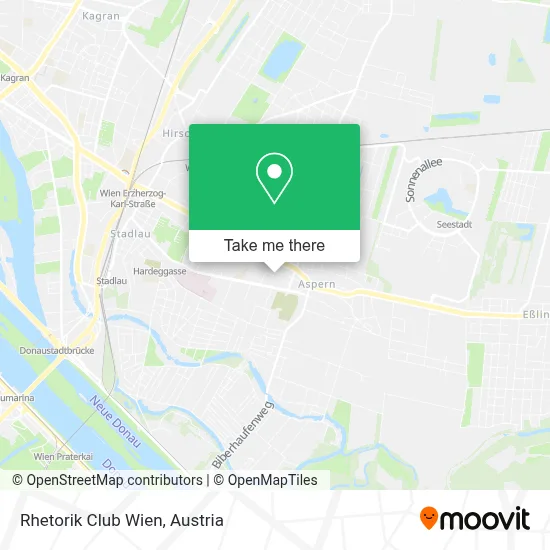 Rhetorik Club Wien map