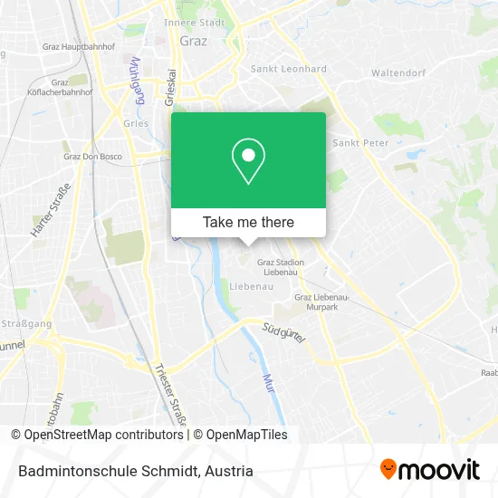 Badmintonschule Schmidt map