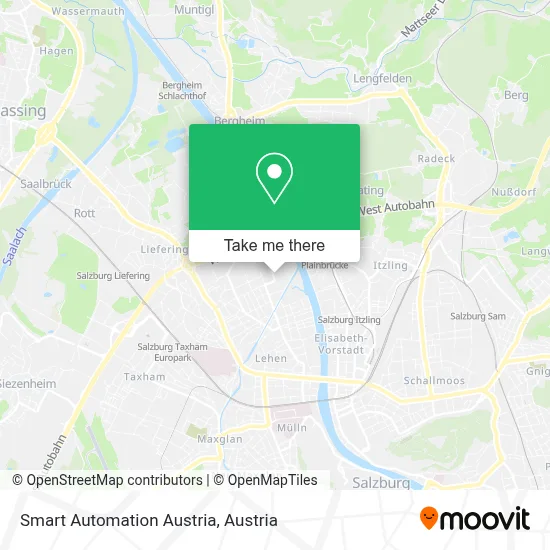 Smart Automation Austria map