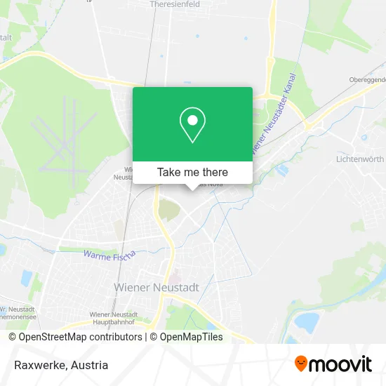 Raxwerke map