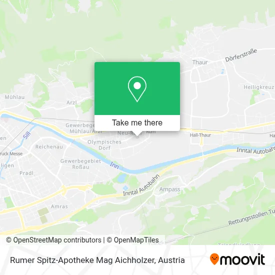 Rumer Spitz-Apotheke Mag Aichholzer map