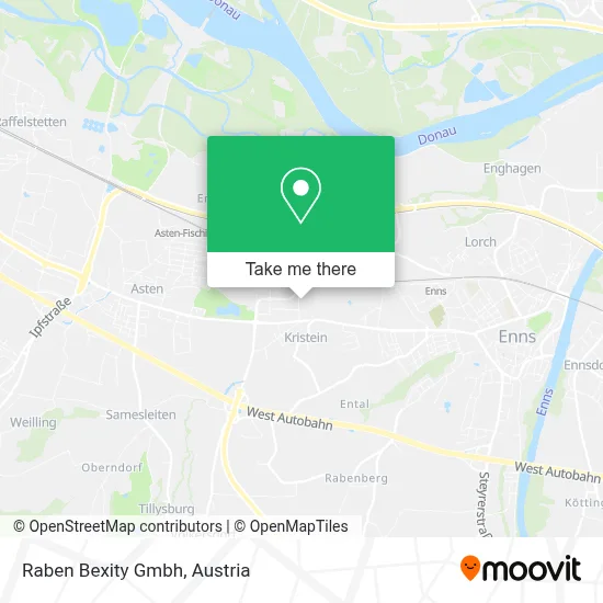Raben Bexity Gmbh map