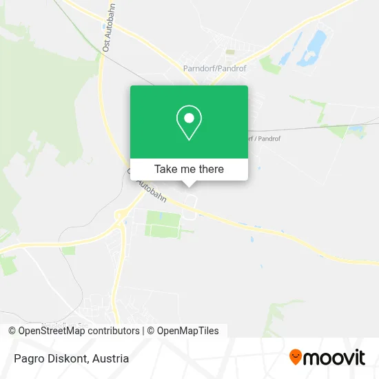 Pagro Diskont map