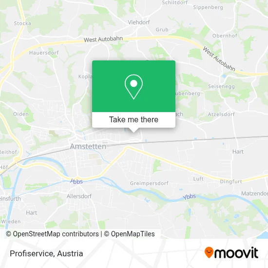 Profiservice map