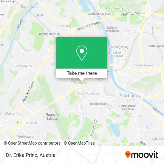 Dr. Erika Prinz map