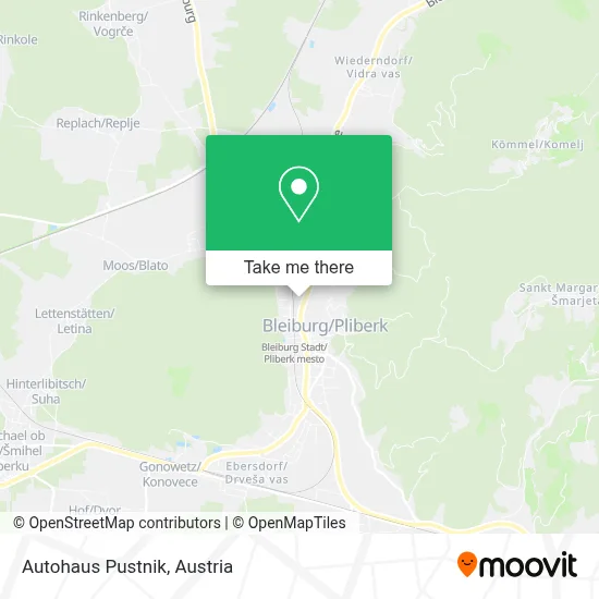 Autohaus Pustnik map