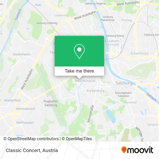Classic Concert map