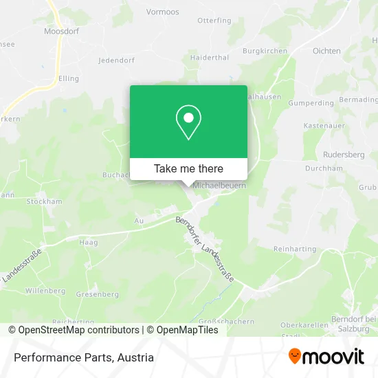 Performance Parts map