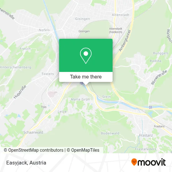 Easyjack map