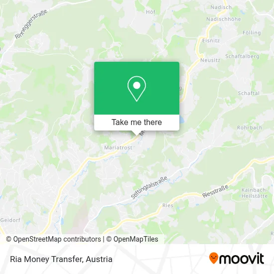 Ria Money Transfer map