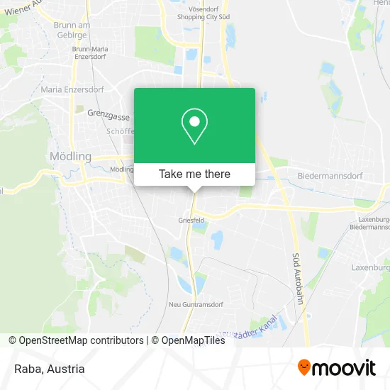 Raba map