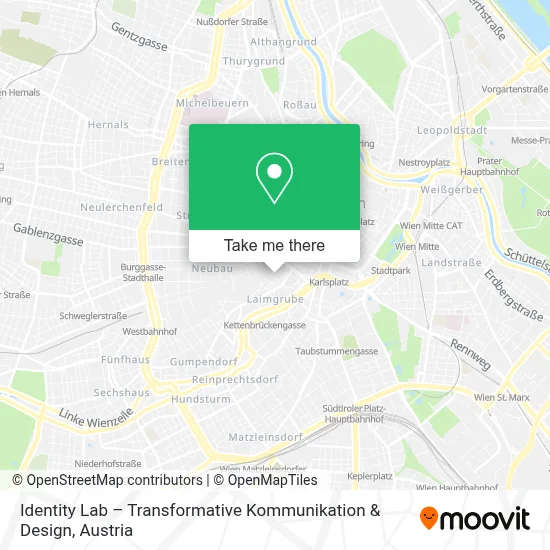 Identity Lab – Transformative Kommunikation & Design map