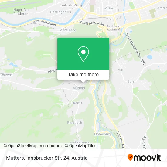 Mutters, Innsbrucker Str. 24 map