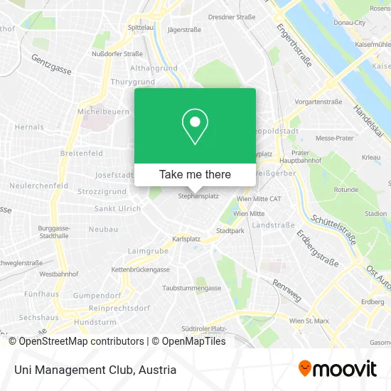 Uni Management Club map