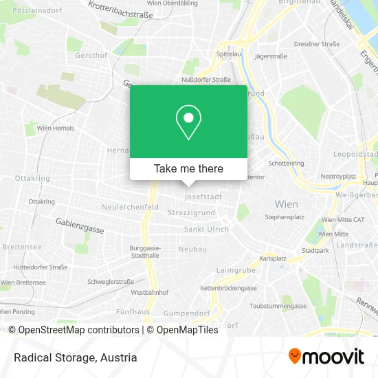 Radical Storage map