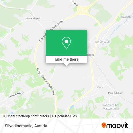 Silverlinemusic map