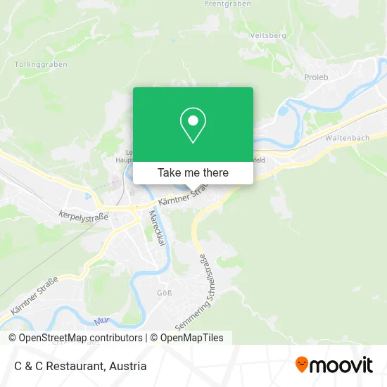 C & C Restaurant map