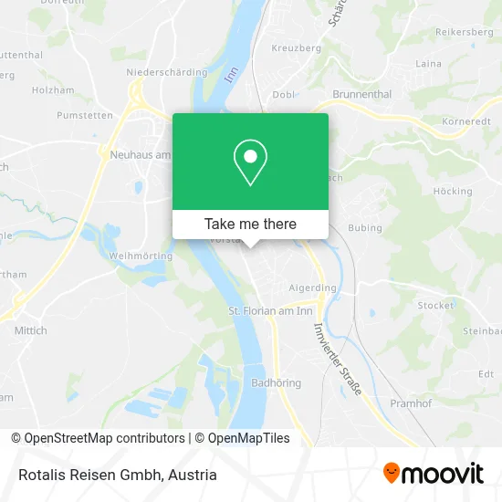 Rotalis Reisen Gmbh map