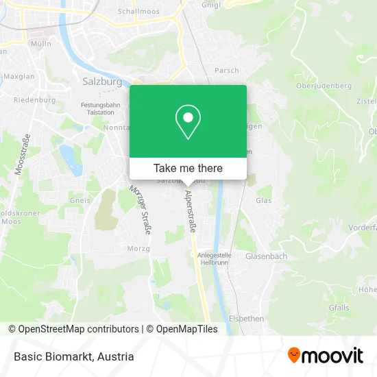 Basic Biomarkt map