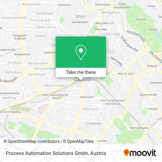 Process Automation Solutions Gmbh map