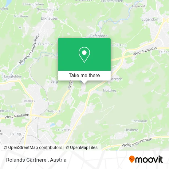 Rolands Gärtnerei map