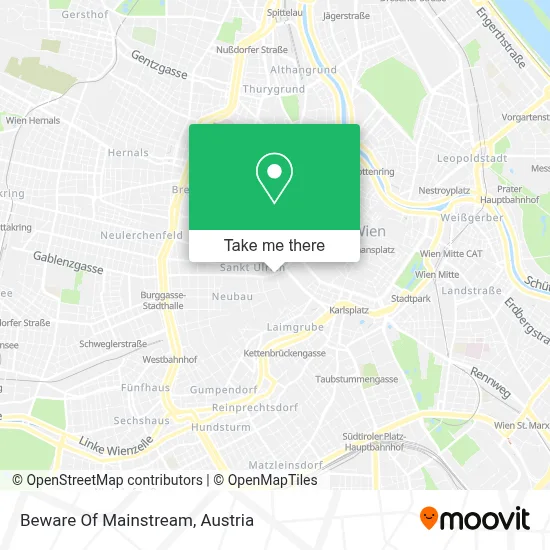 Beware Of Mainstream map